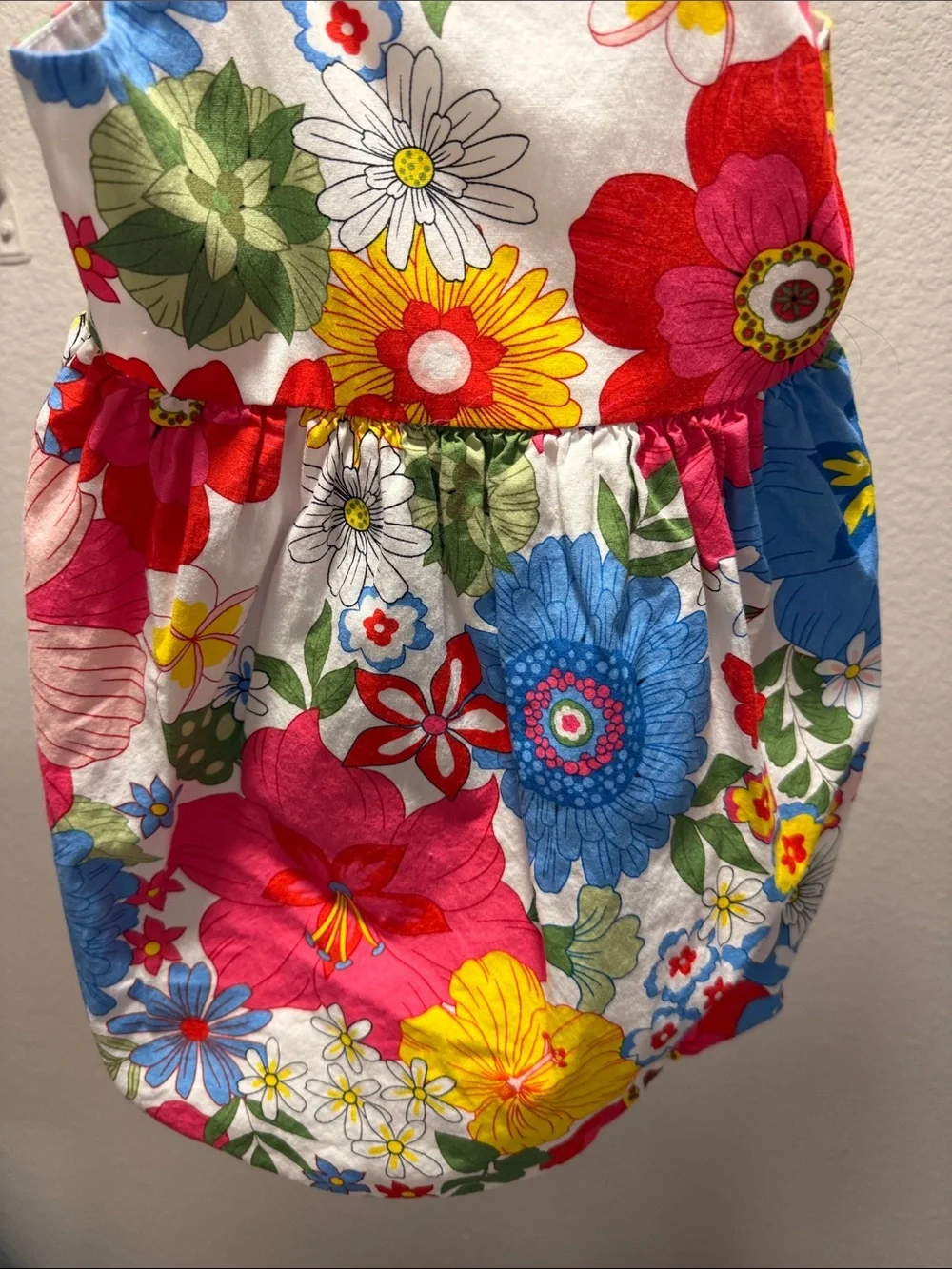 Counting Daises Toddler/Girl Vibrant Floral Sundress - Multicolor 3T